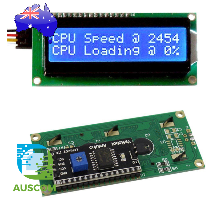 1602 16x2 Lcd Display Iic I2c Twi Spi Serial Interface Module For Arduino Ebay