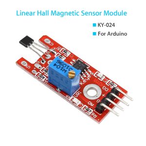 KY-024 Linear Magnetic Effect Sensor Hall Module Analog Speed Arduino Pi - Image 3