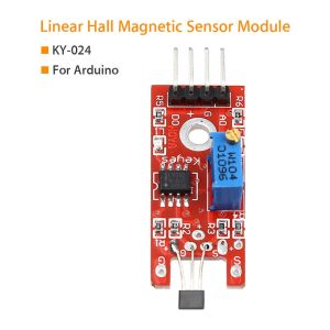 KY-024 Linear Magnetic Effect Sensor Hall Module Analog Speed Arduino Pi - Image 13