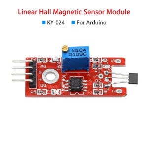 KY-024 Linear Magnetic Effect Sensor Hall Module Analog Speed Arduino Pi - Image 8