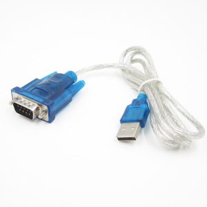 USB to RS232 Serial Port 9 Pin DB9 Cable Serial COM Port Adapter Convertor Blue - Image 9