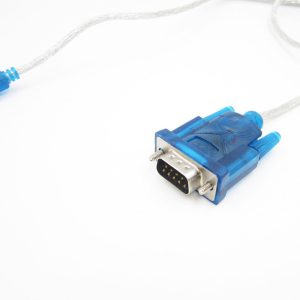 USB to RS232 Serial Port 9 Pin DB9 Cable Serial COM Port Adapter Convertor Blue - Image 5