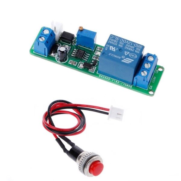 DC 12V Signal Trigger Relay delay time Turn Off on Timer Control Switch  Module