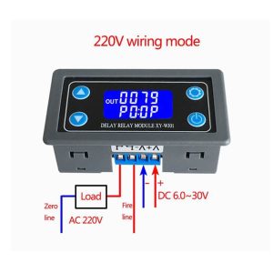 XY-WJ01 Delay Relay Module Digital LED Dual Display Cycle Timing Circuit - Image 7