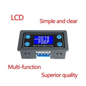 XY-WJ01 Delay Relay Module Digital LED Dual Display Cycle Timing Circuit - Image 8