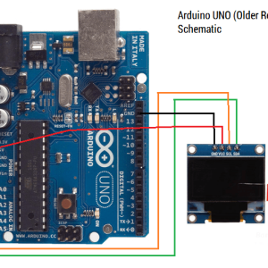 OLED Display 0.96" 128x64 Yellow I2C IIC SSD1306 Arduino Raspberry Pi - Image 5