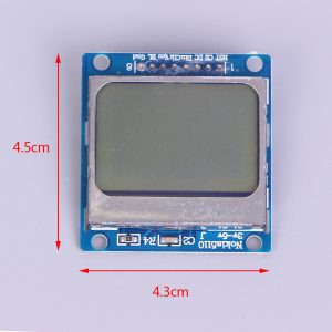 84x48 Nokia LCD Module Blue Backlight Adapter PCB Nokia 5110 LCD For Arduino - Image 8