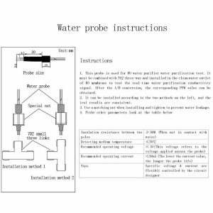 Water Conductivity Sensor Analog TDS Sensor Arduino Water Quality Monitoring - Image 12