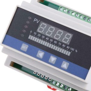 4-20mA DC input din rail water liquid level pressure controller with 4 relays 24VDC - Image 5