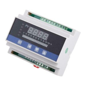 4-20mA DC input din rail water liquid level pressure controller with 4 relays 24VDC - Image 9